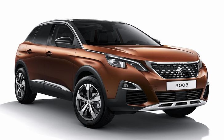 新型プジョー3008のエクステリア